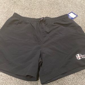 Mens black large champion short